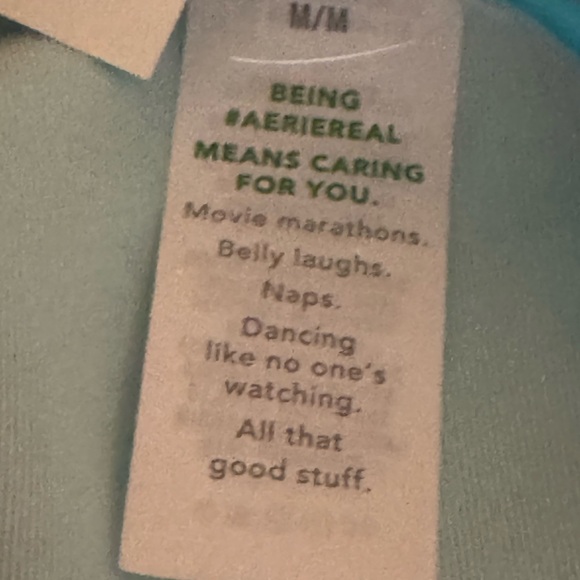 AA-558‎ Aerie NWT Cheeky Blue & Pink Summer Swim Bikini Bottoms Size M - Picture 7 of 12